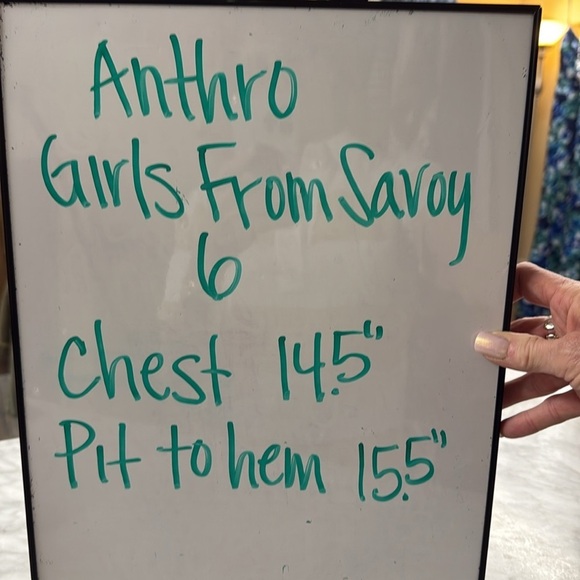 Anthropologie | Girls From Savoy Sparrow Embroidered Halter Top Blouse Size 6 - Picture 10 of 10